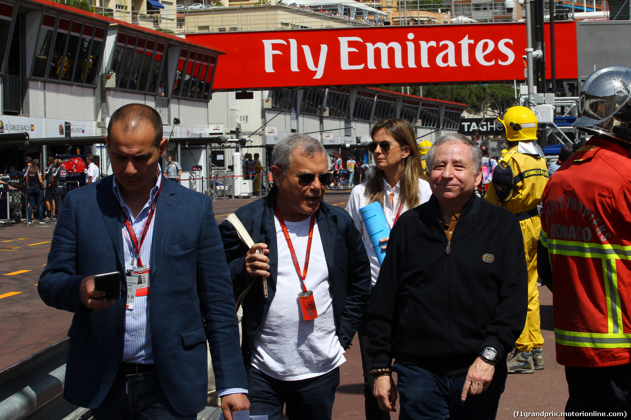 GP MONACO, 28.05.2016 - Prove Libere 3, Jean Todt (FRA), President FIA