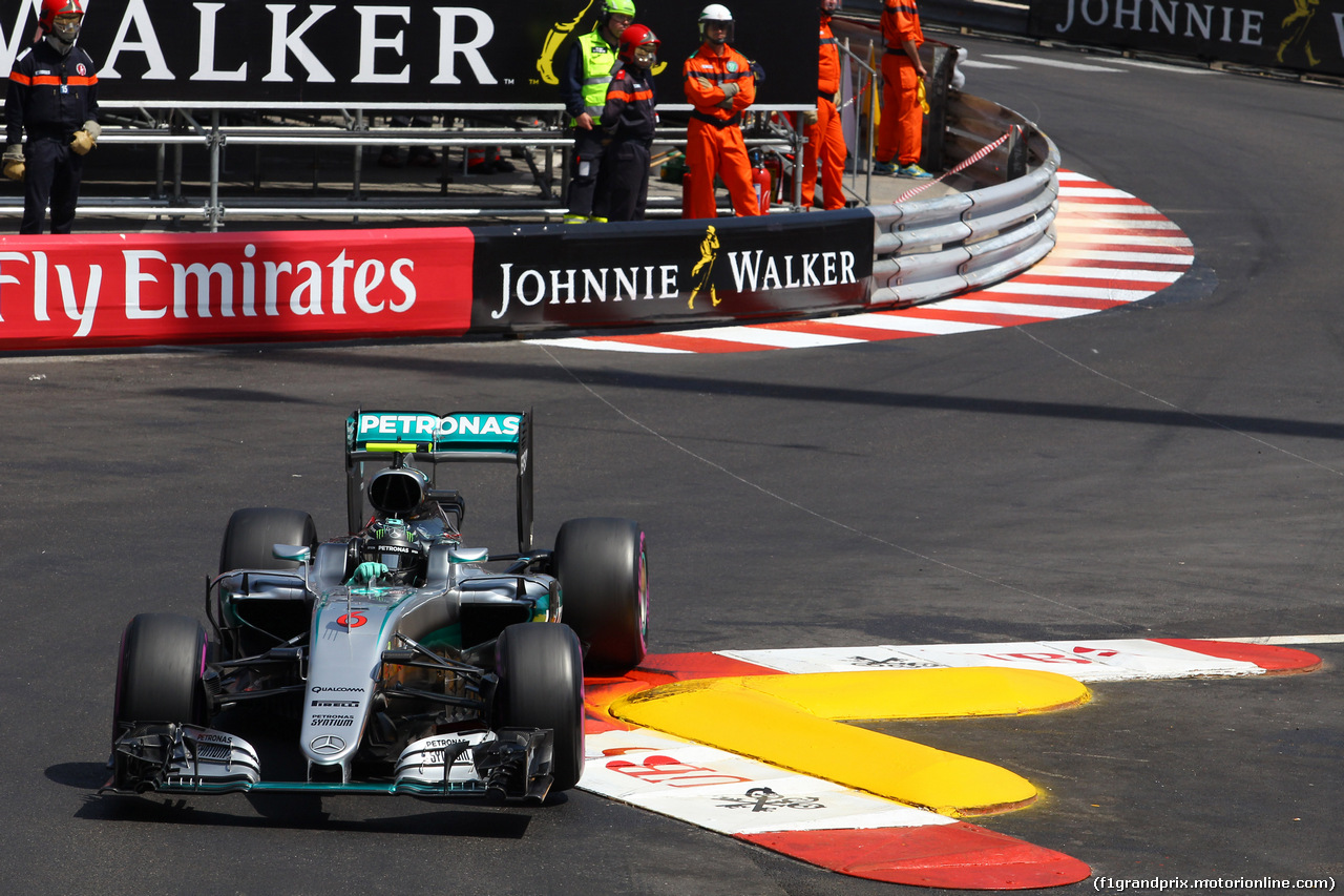 GP MONACO, 28.05.2016 - Prove Libere 3, Nico Rosberg (GER) Mercedes AMG F1 W07 Hybrid
