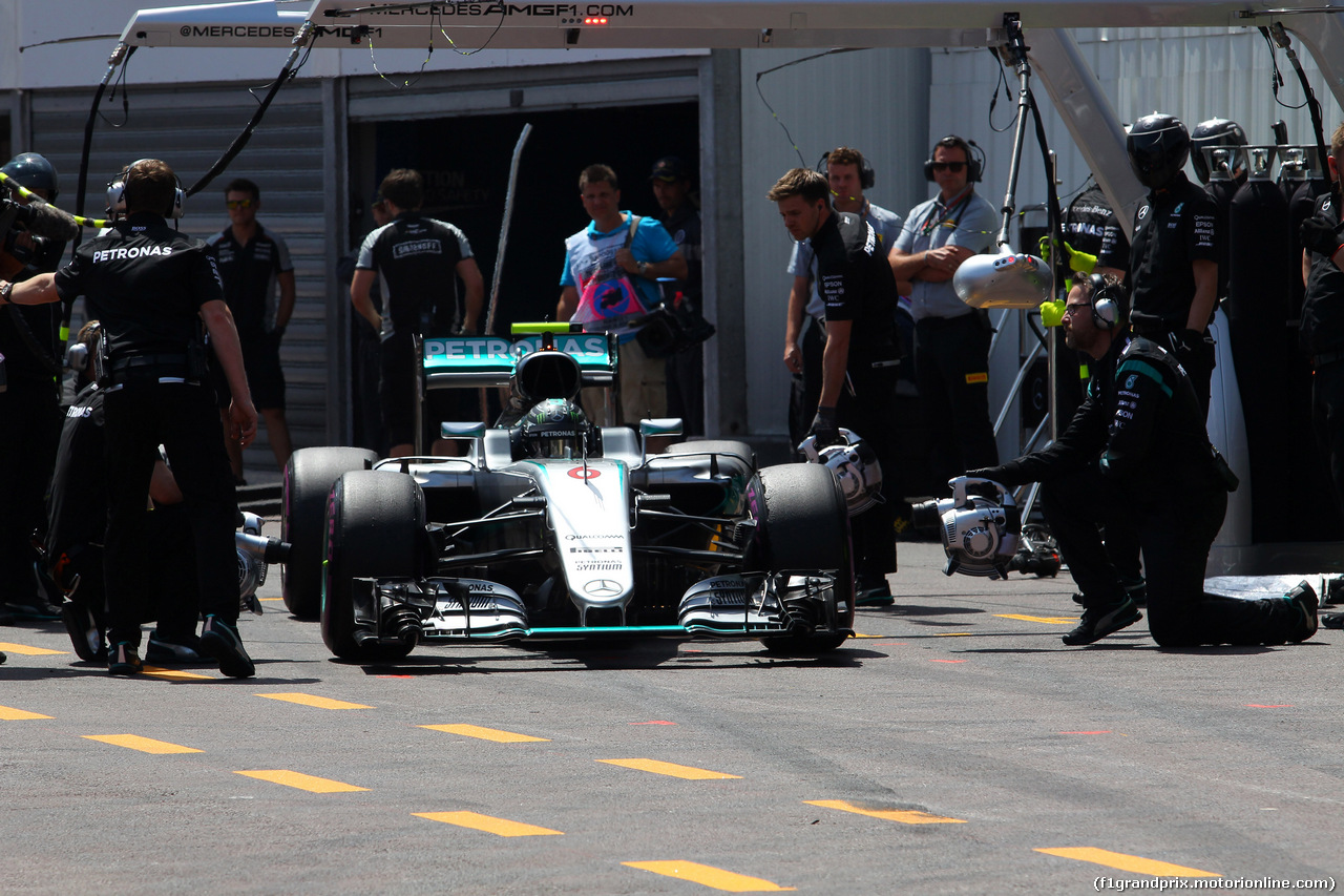GP MONACO, 28.05.2016 - Prove Libere 3, Nico Rosberg (GER) Mercedes AMG F1 W07 Hybrid
