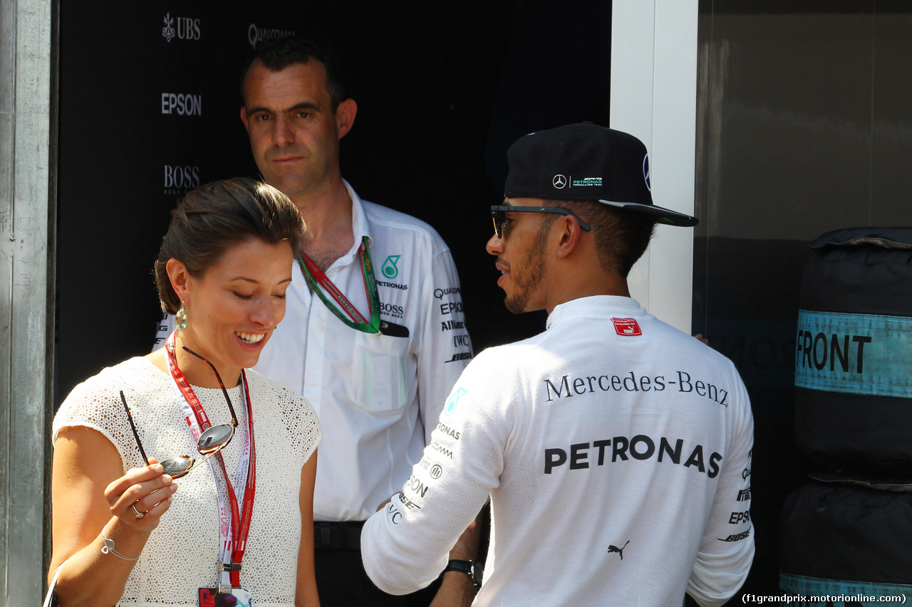 GP MONACO, 28.05.2016 - Prove Libere 3, Lewis Hamilton (GBR) Mercedes AMG F1 W07 Hybrid