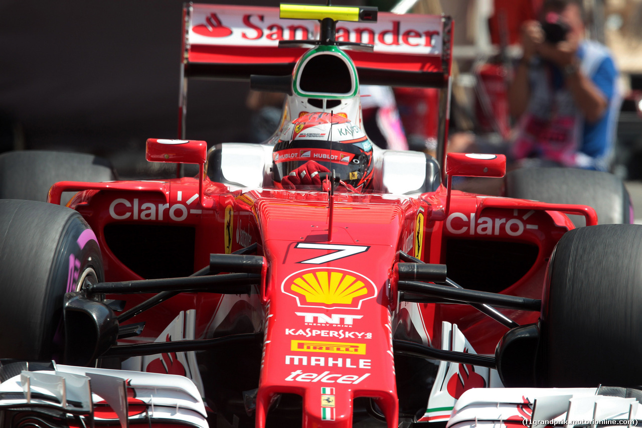 GP MONACO, 28.05.2016 - Prove Libere 3, Kimi Raikkonen (FIN) Ferrari SF16-H