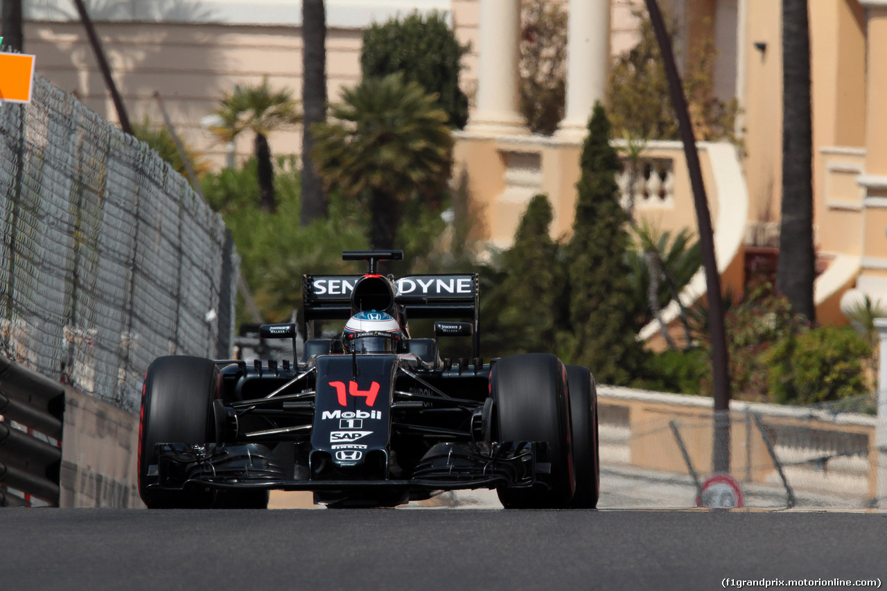 GP MONACO, 28.05.2016 - Prove Libere 3, Fernando Alonso (ESP) McLaren Honda MP4-31