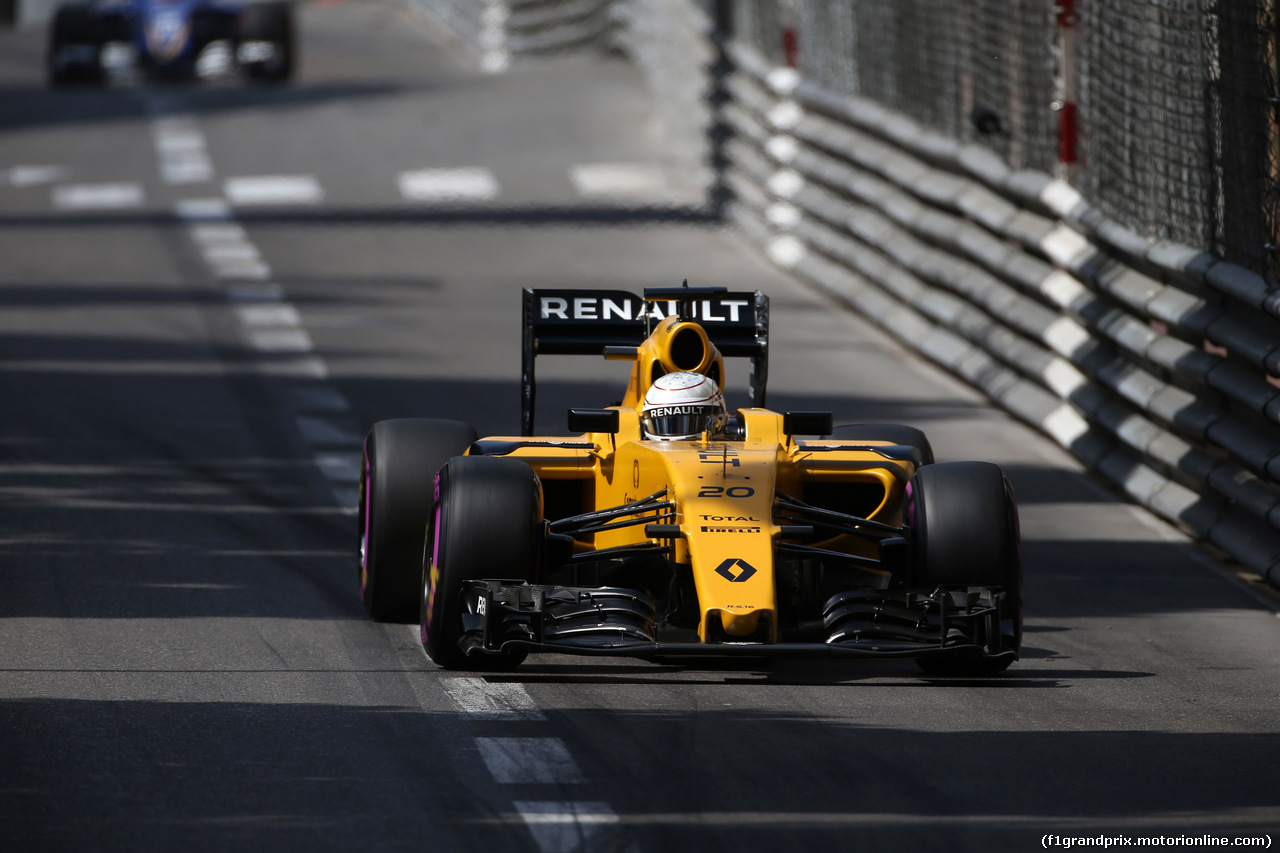 GP MONACO, 28.05.2016 - Prove Libere 3, Kevin Magnussen (DEN) Renault Sport F1 Team RS16