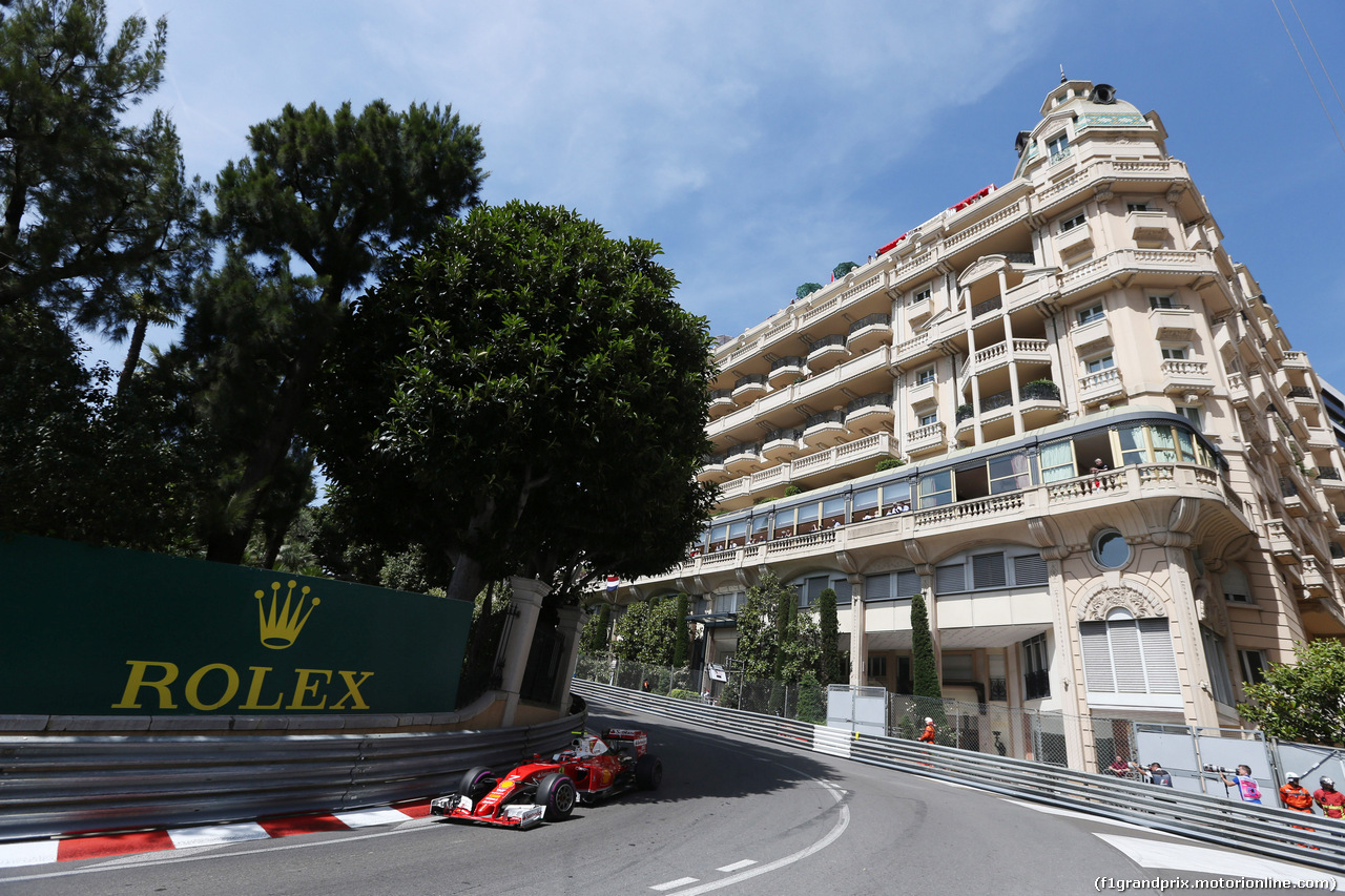 GP MONACO, 28.05.2016 - Prove Libere 3, Kimi Raikkonen (FIN) Ferrari SF16-H