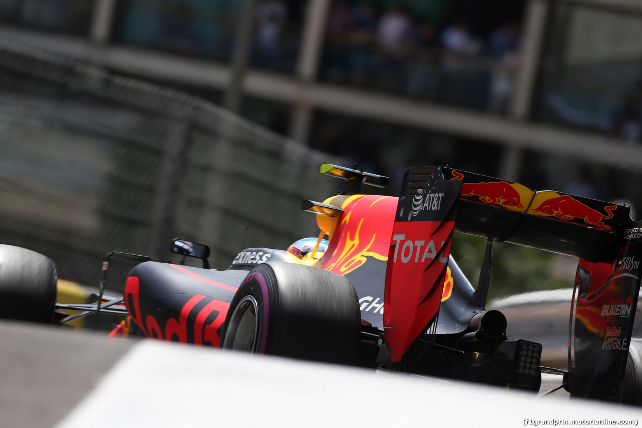 GP MONACO, 28.05.2016 - Prove Libere 3, Max Verstappen (NED) Red Bull Racing RB12