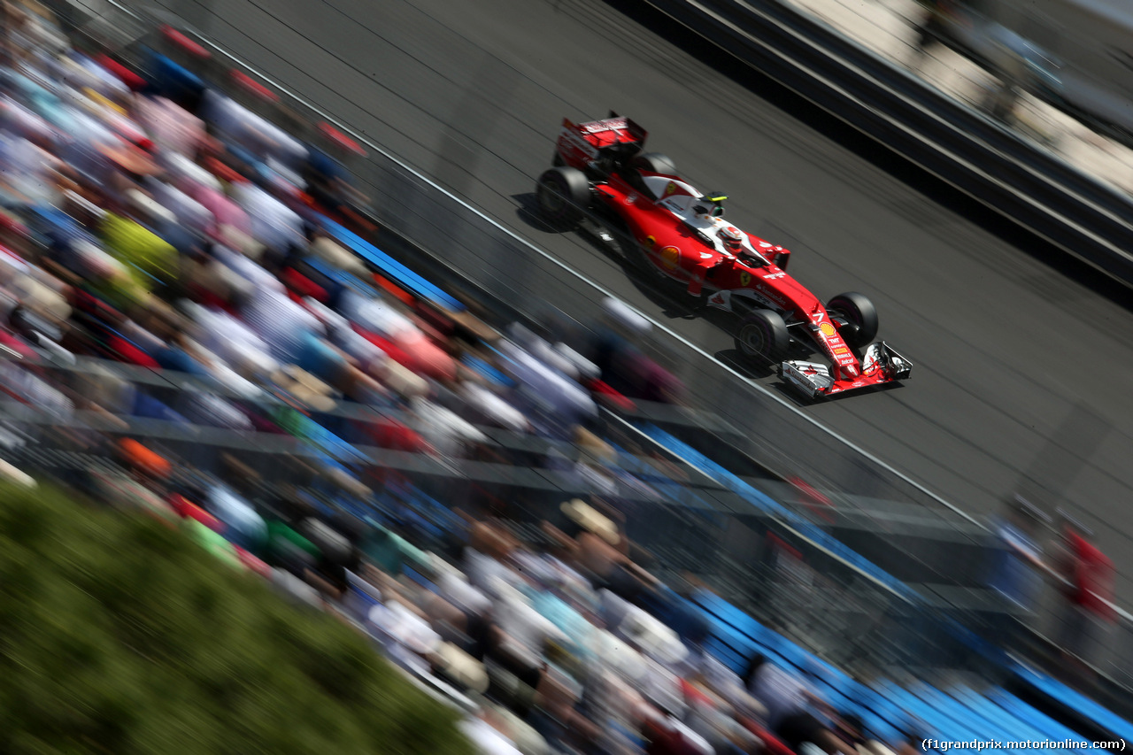 GP MONACO, 28.05.2016 - Prove Libere 3, Kimi Raikkonen (FIN) Ferrari SF16-H