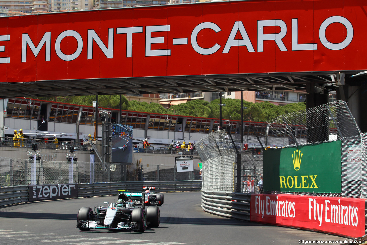 GP MONACO, 28.05.2016 - Prove Libere 3, Nico Rosberg (GER) Mercedes AMG F1 W07 Hybrid