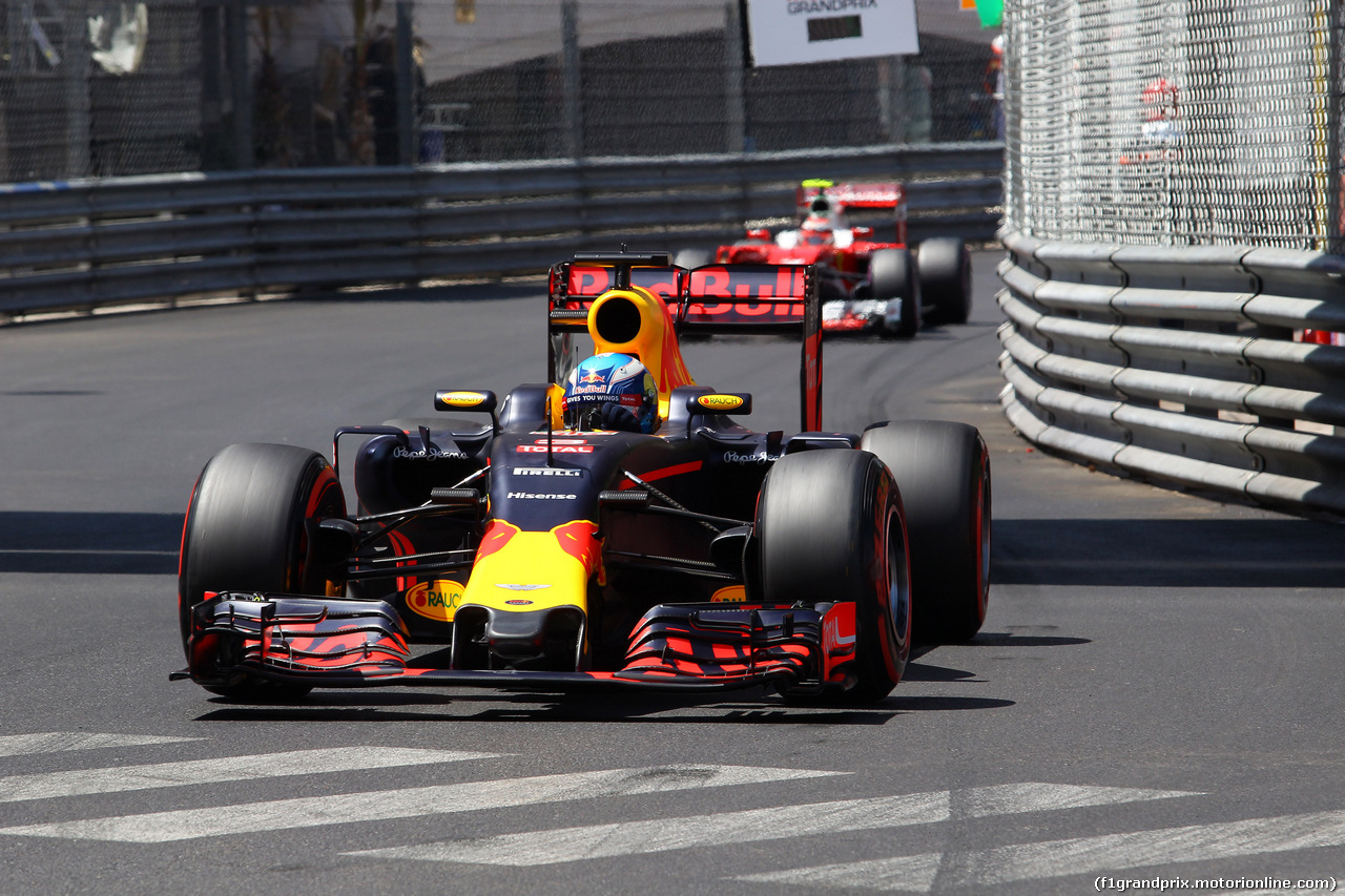GP MONACO, 28.05.2016 - Prove Libere 3, Daniel Ricciardo (AUS) Red Bull Racing RB12