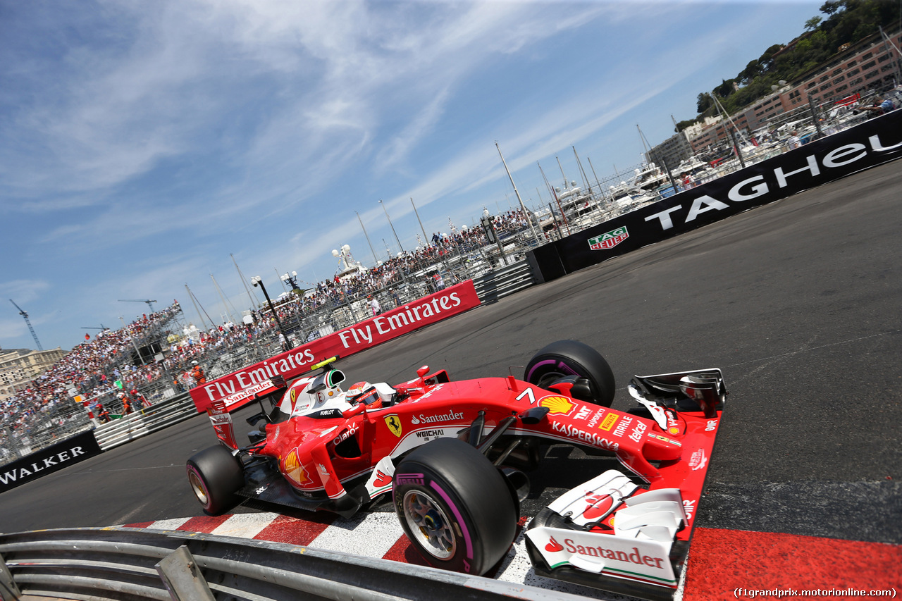 GP MONACO, 28.05.2016 - Qualifiche, Kimi Raikkonen (FIN) Ferrari SF16-H