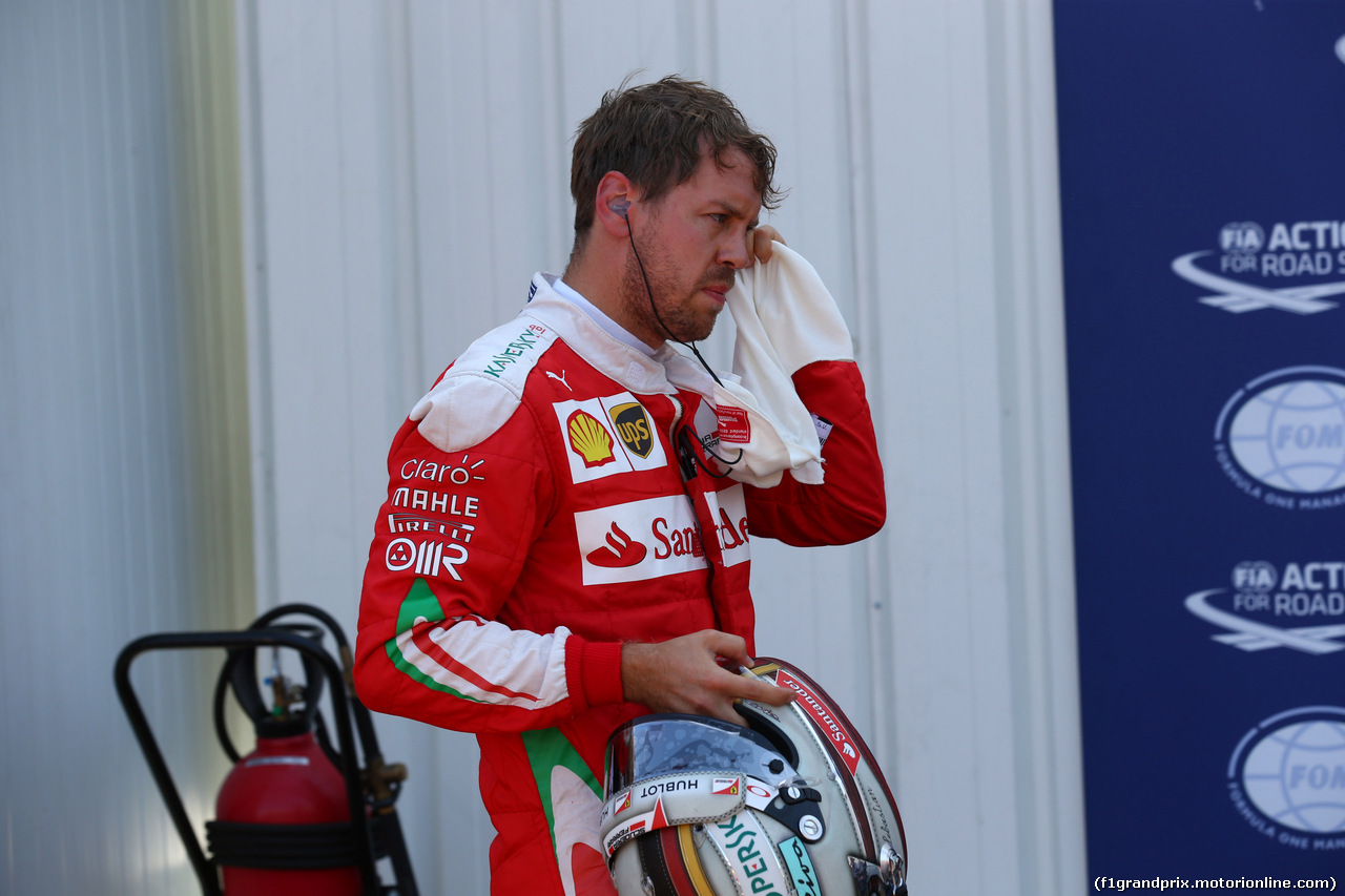 GP MONACO, 28.05.2016 - Qualifiche, Sebastian Vettel (GER) Ferrari SF16-H