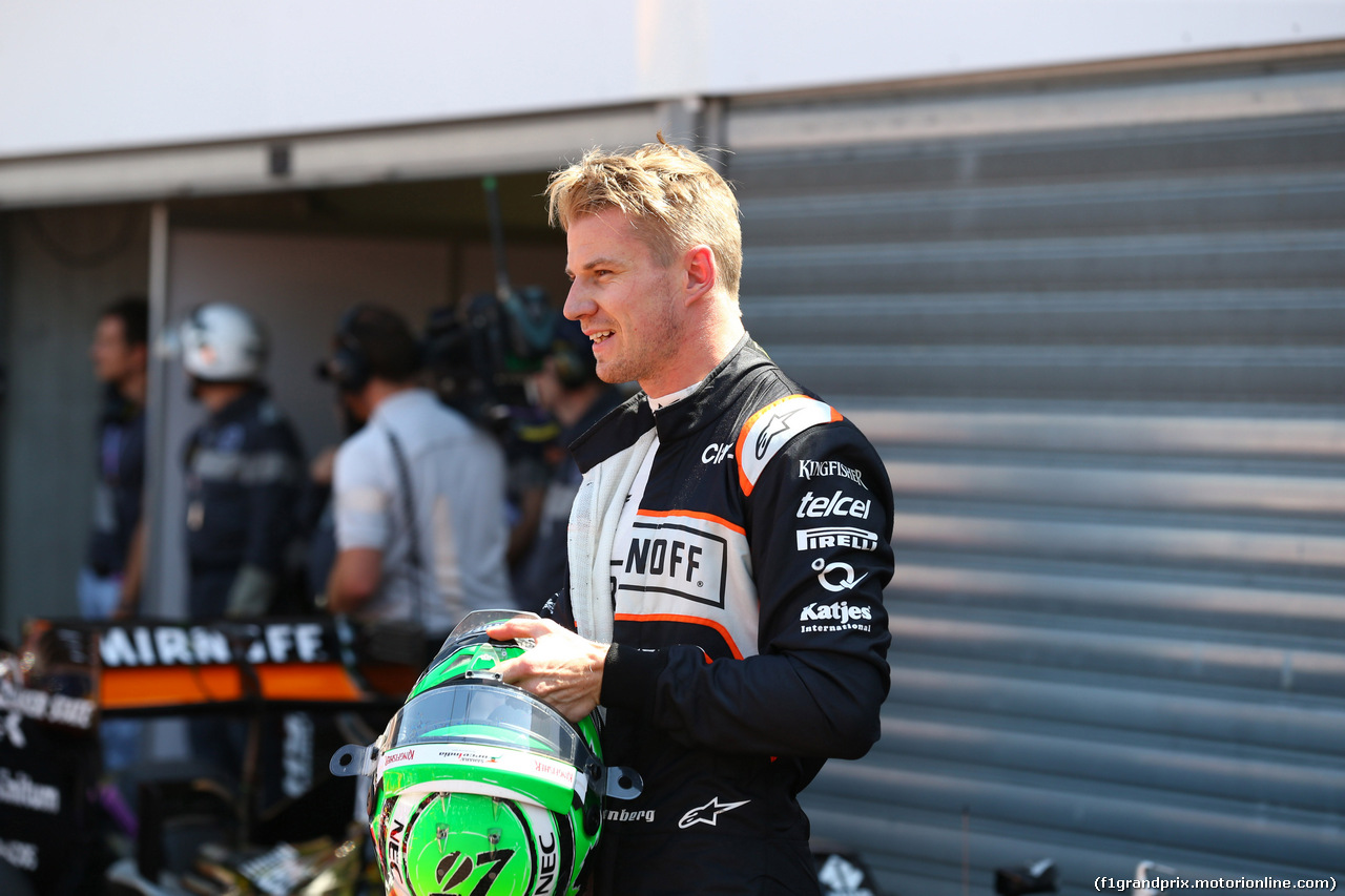 GP MONACO, 28.05.2016 - Qualifiche, Nico Hulkenberg (GER) Sahara Force India F1 VJM09