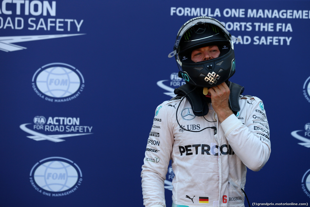 GP MONACO, 28.05.2016 - Qualifiche, secondo Nico Rosberg (GER) Mercedes AMG F1 W07 Hybrid