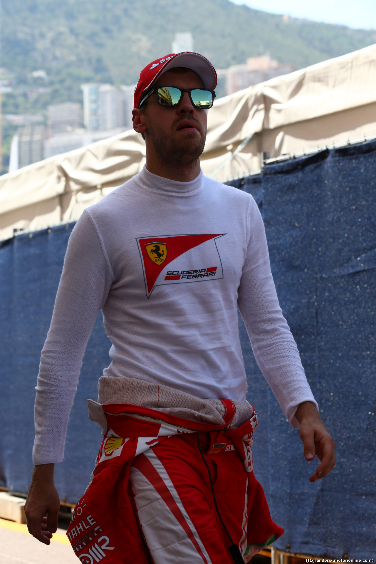 GP MONACO, 28.05.2016 - Qualifiche, Sebastian Vettel (GER) Ferrari SF16-H