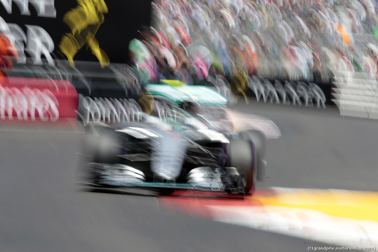 GP MONACO, 28.05.2016 - Qualifiche, Nico Rosberg (GER) Mercedes AMG F1 W07 Hybrid