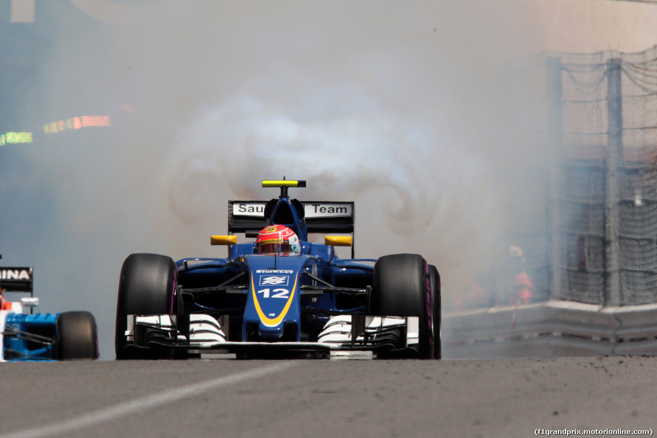 GP MONACO, 28.05.2016 - Qualifiche, Felipe Nasr (BRA) Sauber C34