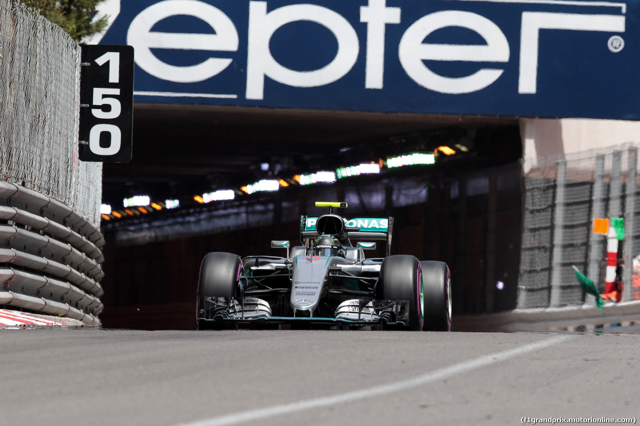 GP MONACO, 28.05.2016 - Qualifiche, Nico Rosberg (GER) Mercedes AMG F1 W07 Hybrid