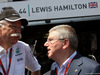 GP MONACO, 28.05.2016 - Free Practice 3, (L-R) Dr. Dieter Zetsche, Chairman of Daimler e Thomas Bach (GER) President of the International Olympic Committee