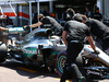 GP MONACO, 28.05.2016 - Qualifiche, Lewis Hamilton (GBR) Mercedes AMG F1 W07 Hybrid stopped in the pit lane