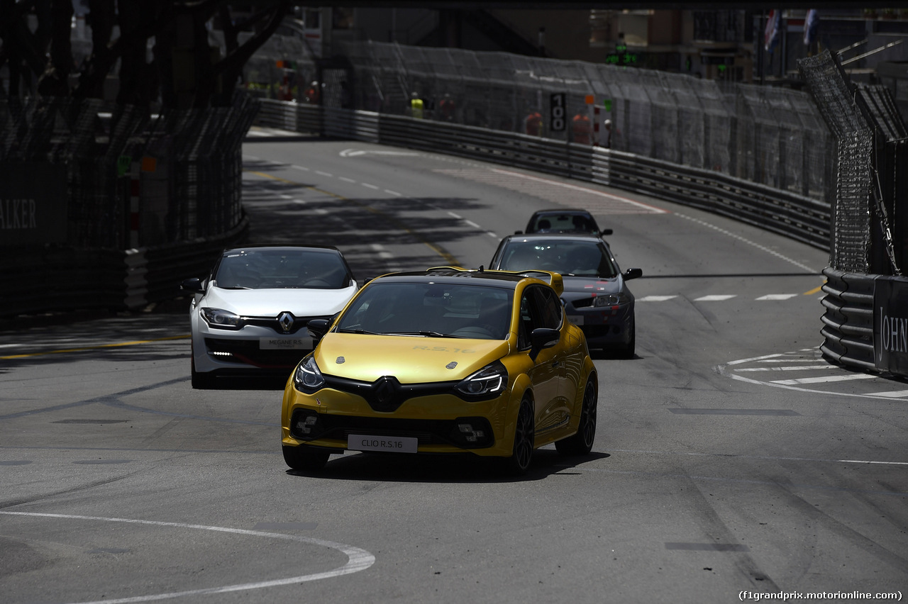 GP MONACO, 27.05.2016 - The Renault Clio R.S. 16 is revealed