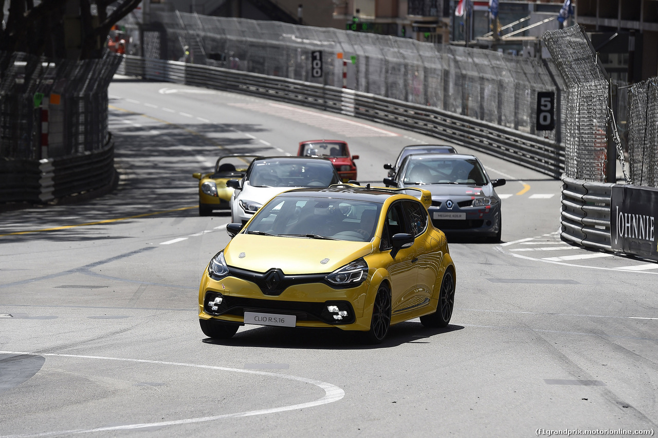GP MONACO, 27.05.2016 - The Renault Clio R.S. 16 is revealed