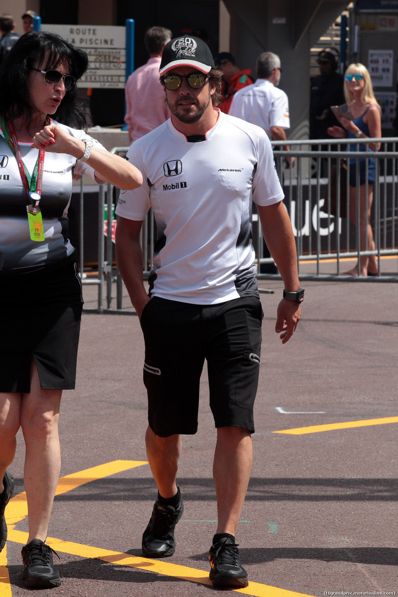GP MONACO, 27.05.2016 - Fernando Alonso (ESP) McLaren Honda MP4-31