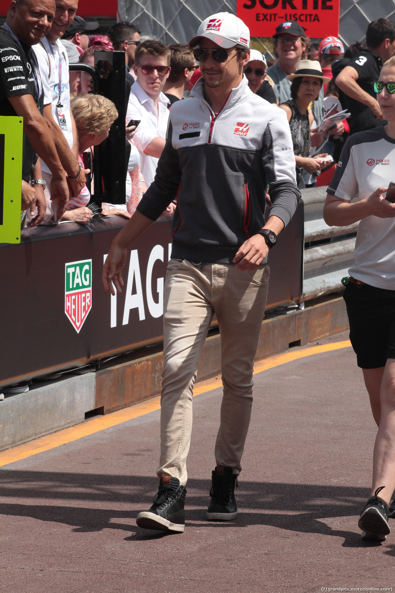 GP MONACO, 27.05.2016 - Esteban Gutierrez (MEX) Haas F1 Team VF-16