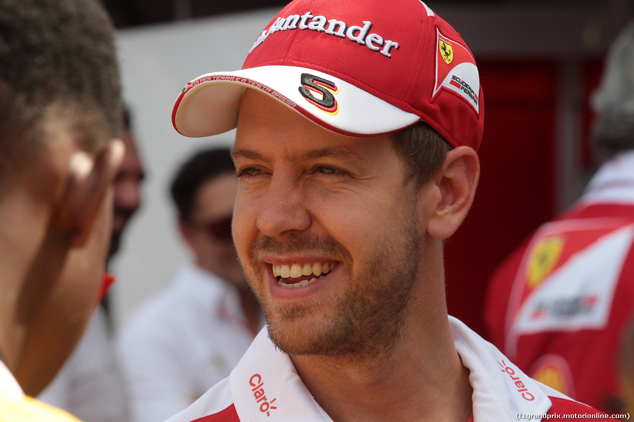 GP MONACO, 27.05.2016 - Sebastian Vettel (GER) Ferrari SF16-H