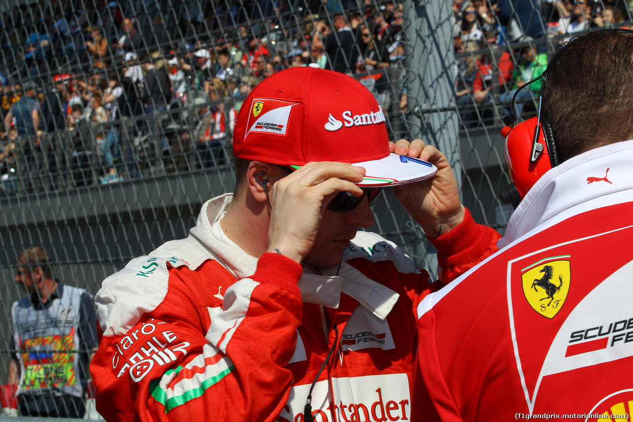 GP RUSSIA, 01.05.2016 - Gara, Kimi Raikkonen (FIN) Ferrari SF16-H