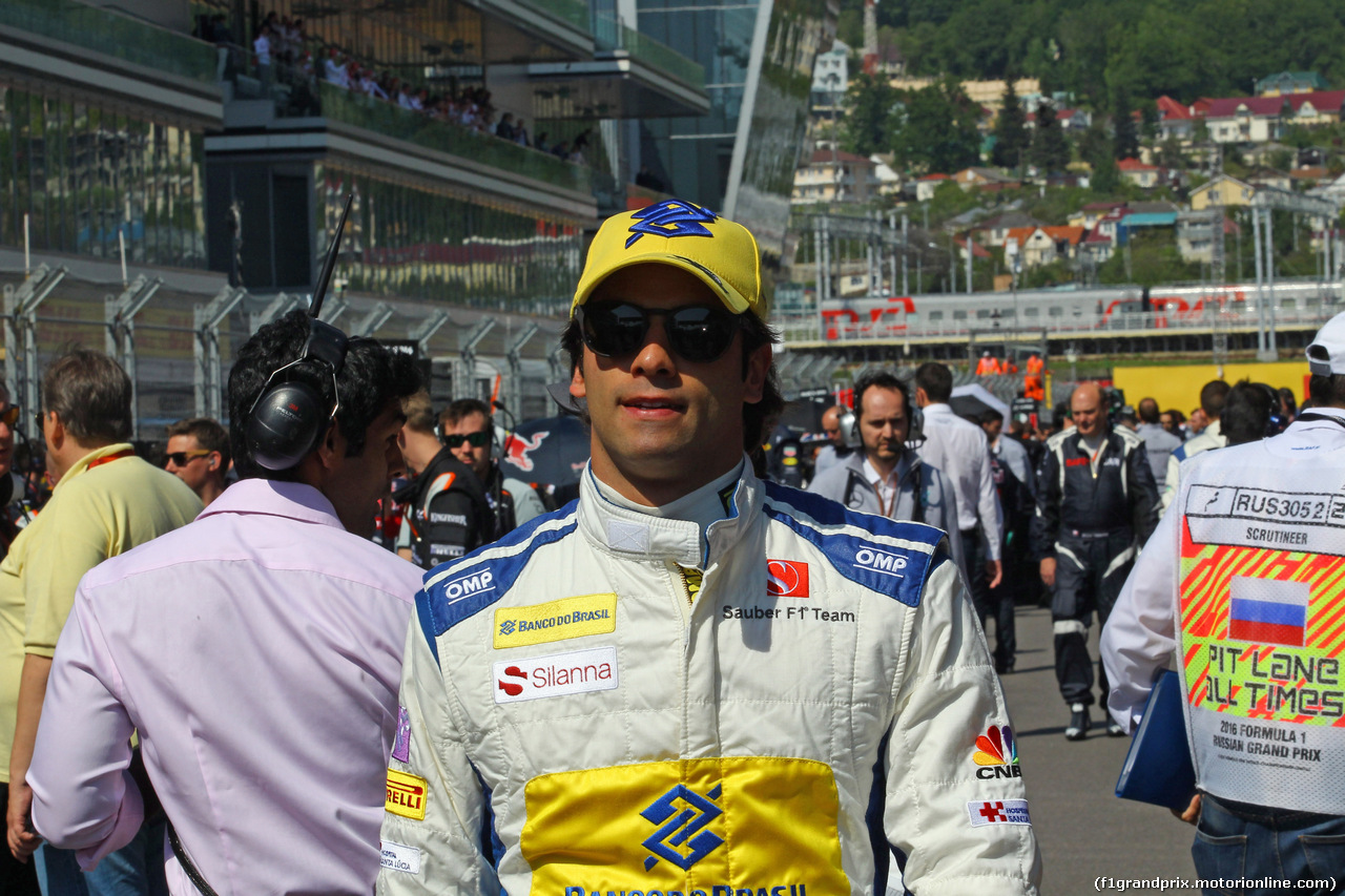 GP RUSSIA, 01.05.2016 - Gara, Felipe Nasr (BRA) Sauber C34