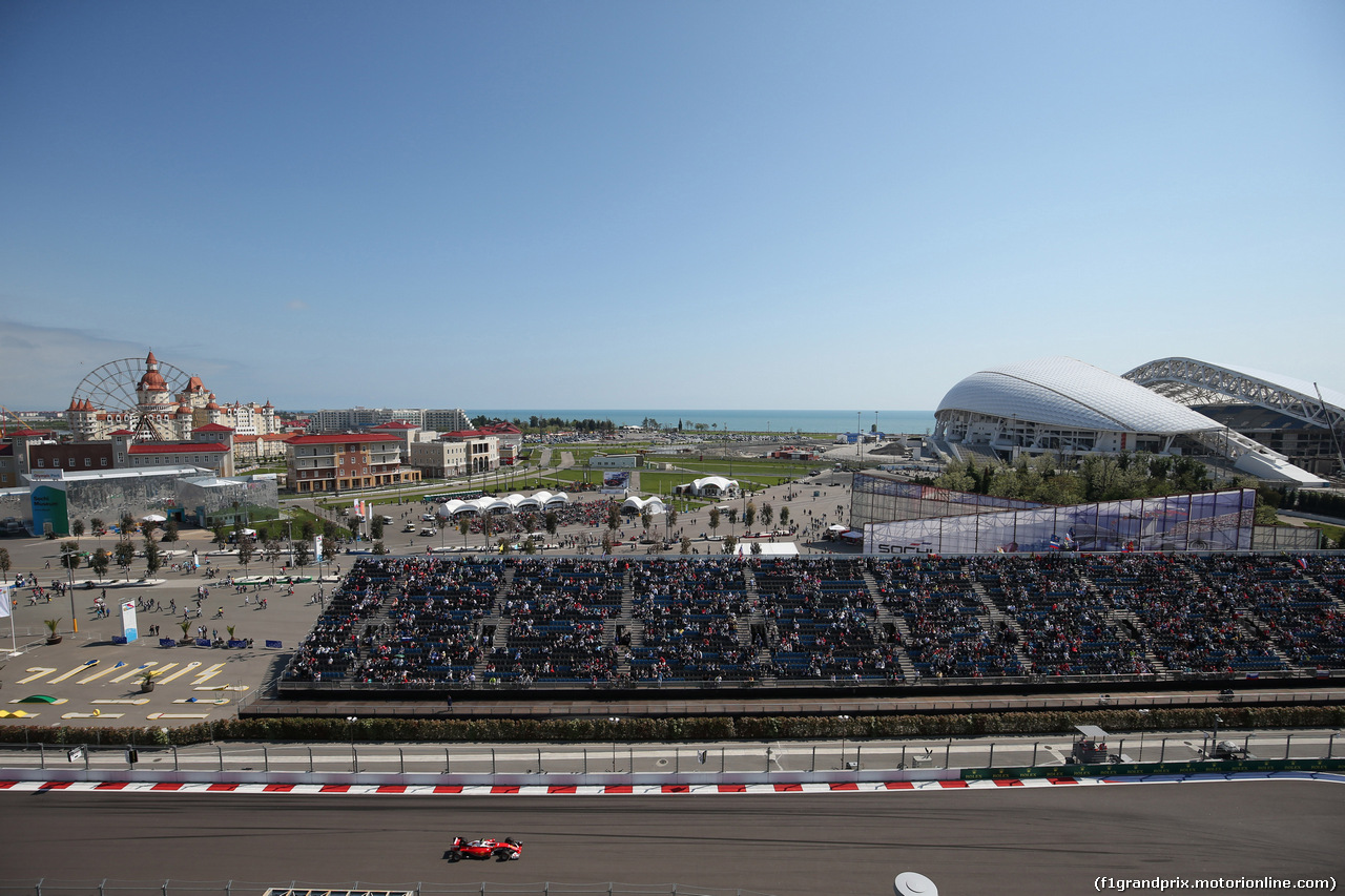 GP RUSSIA, 01.05.2016 - Gara, Kimi Raikkonen (FIN) Ferrari SF16-H