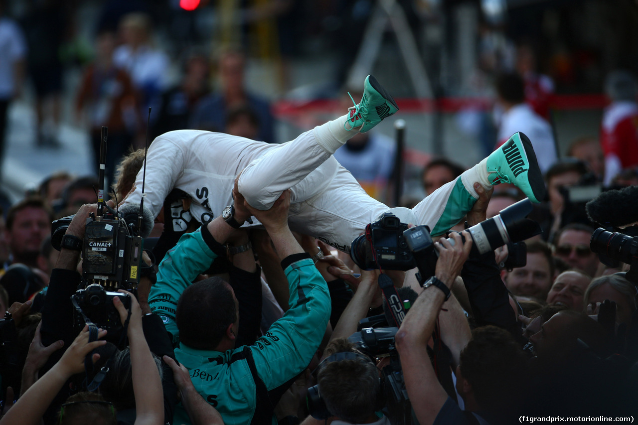 GP RUSSIA, 01.05.2016 - Gara, Nico Rosberg (GER) Mercedes AMG F1 W07 Hybrid vincitore