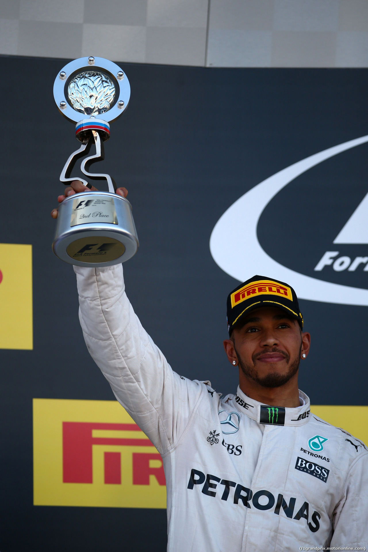 GP RUSSIA, 01.05.2016 - Gara, secondo Lewis Hamilton (GBR) Mercedes AMG F1 W07 Hybrid