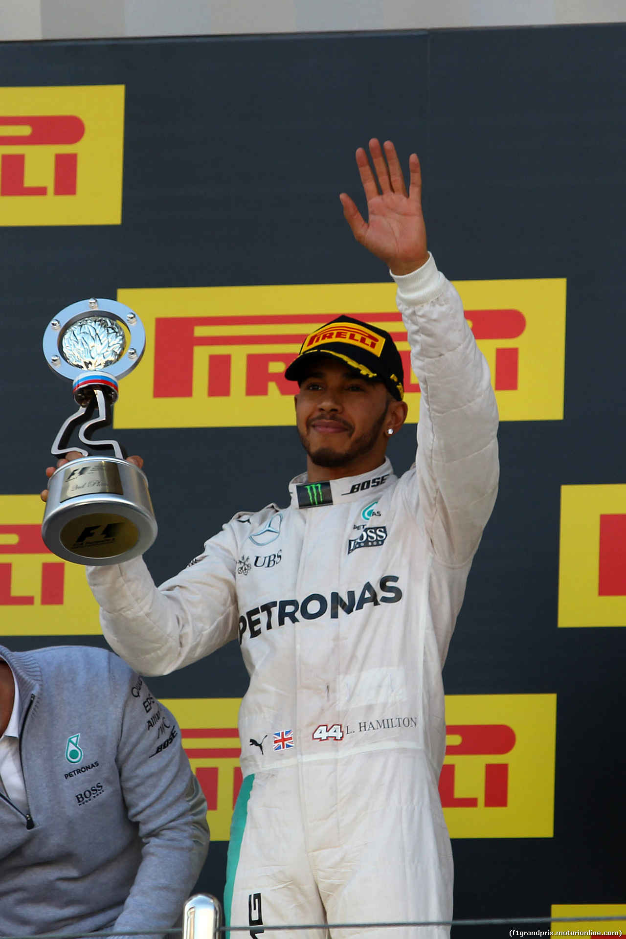 GP RUSSIA, 01.05.2016 - Gara, secondo Lewis Hamilton (GBR) Mercedes AMG F1 W07 Hybrid