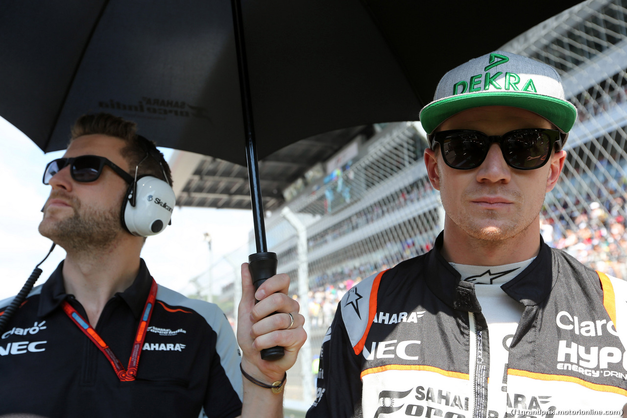 GP RUSSIA, 01.05.2016 - Gara, Nico Hulkenberg (GER) Sahara Force India F1 VJM09