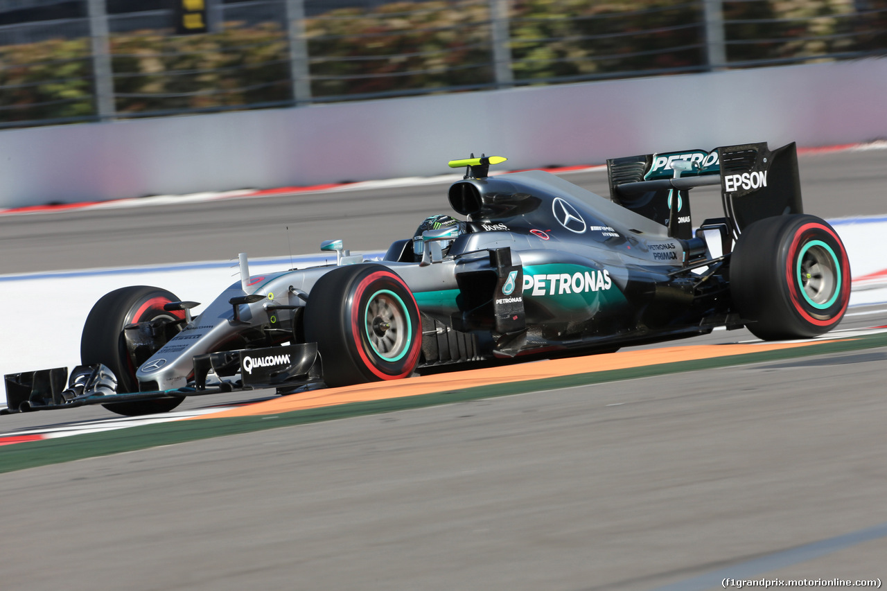 GP RUSSIA, 01.05.2016 - Gara, Nico Rosberg (GER) Mercedes AMG F1 W07 Hybrid