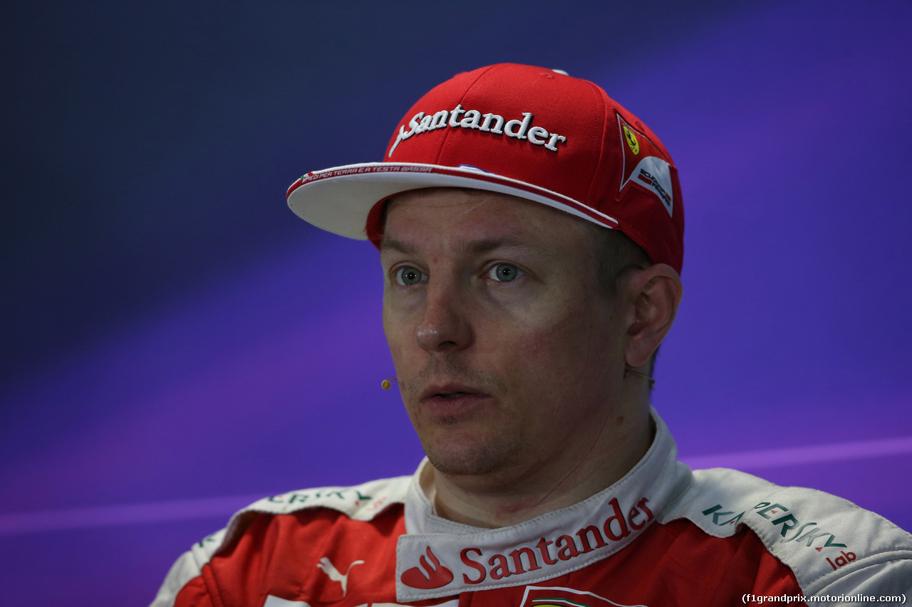 GP RUSSIA, 01.05.2016 - Gara, Conferenza Stampa, Kimi Raikkonen (FIN) Ferrari SF16-H