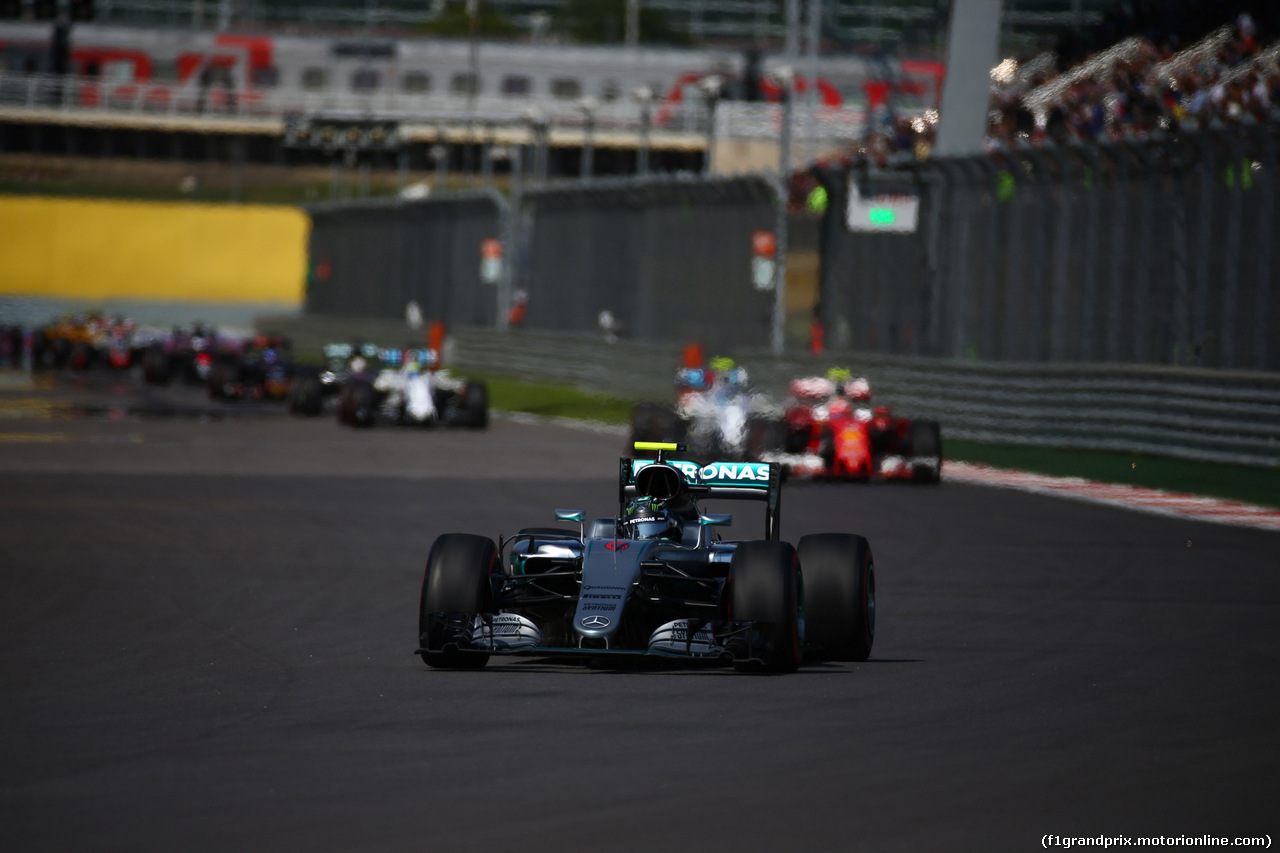 GP RUSSIA, 01.05.2016 - Gara, Nico Rosberg (GER) Mercedes AMG F1 W07 Hybrid