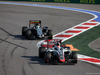 GP RUSSIA, 01.05.2016 - Gara, Romain Grosjean (FRA) Haas F1 Team VF-16 davanti a Sergio Perez (MEX) Sahara Force India F1 VJM09