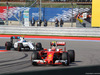GP RUSSIA, 01.05.2016 - Gara, Kimi Raikkonen (FIN) Ferrari SF16-H davanti a Valtteri Bottas (FIN) Williams FW38