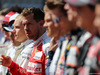 GP RUSSIA, 01.05.2016 - Gara, The drives observe the national anthem, Sebastian Vettel (GER) Ferrari SF16-H