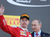 GP RUSSIA, 01.05.2016 - Gara, terzo Kimi Raikkonen (FIN) Ferrari SF16-H e Vladmir Putin