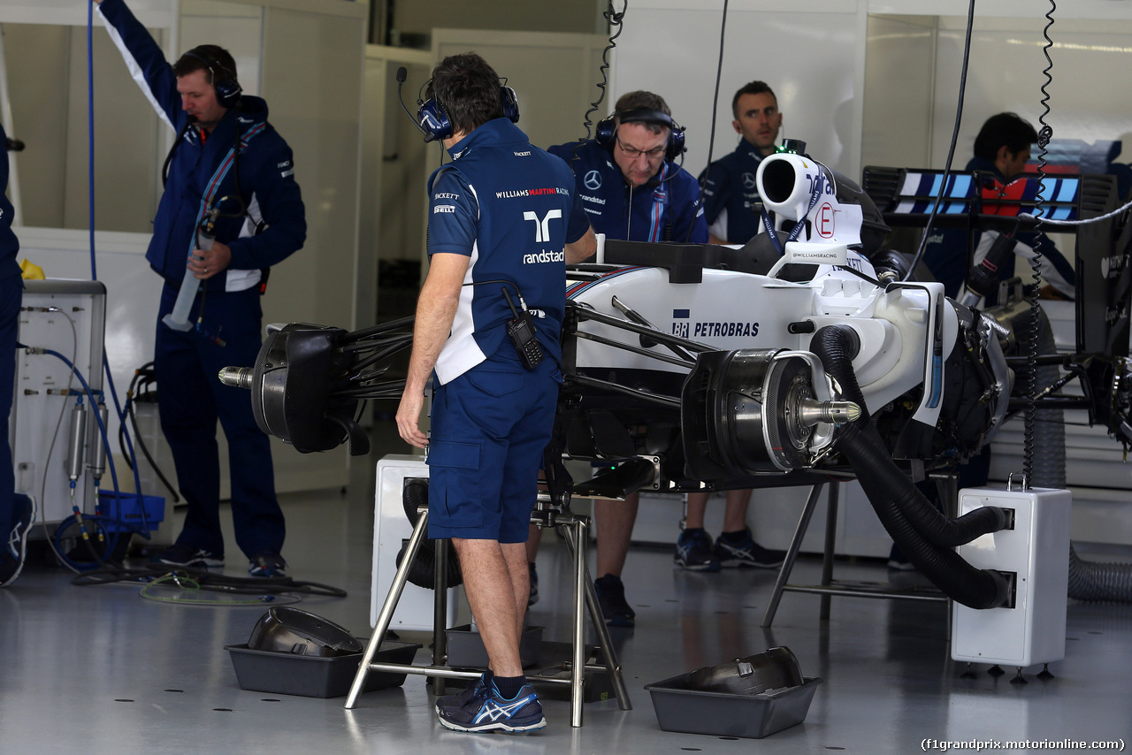 GP RUSSIA, 28.04.2016 - Williams FW38, detail