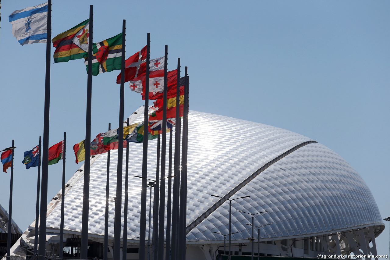 GP RUSSIA, 28.04.2016 - Flags