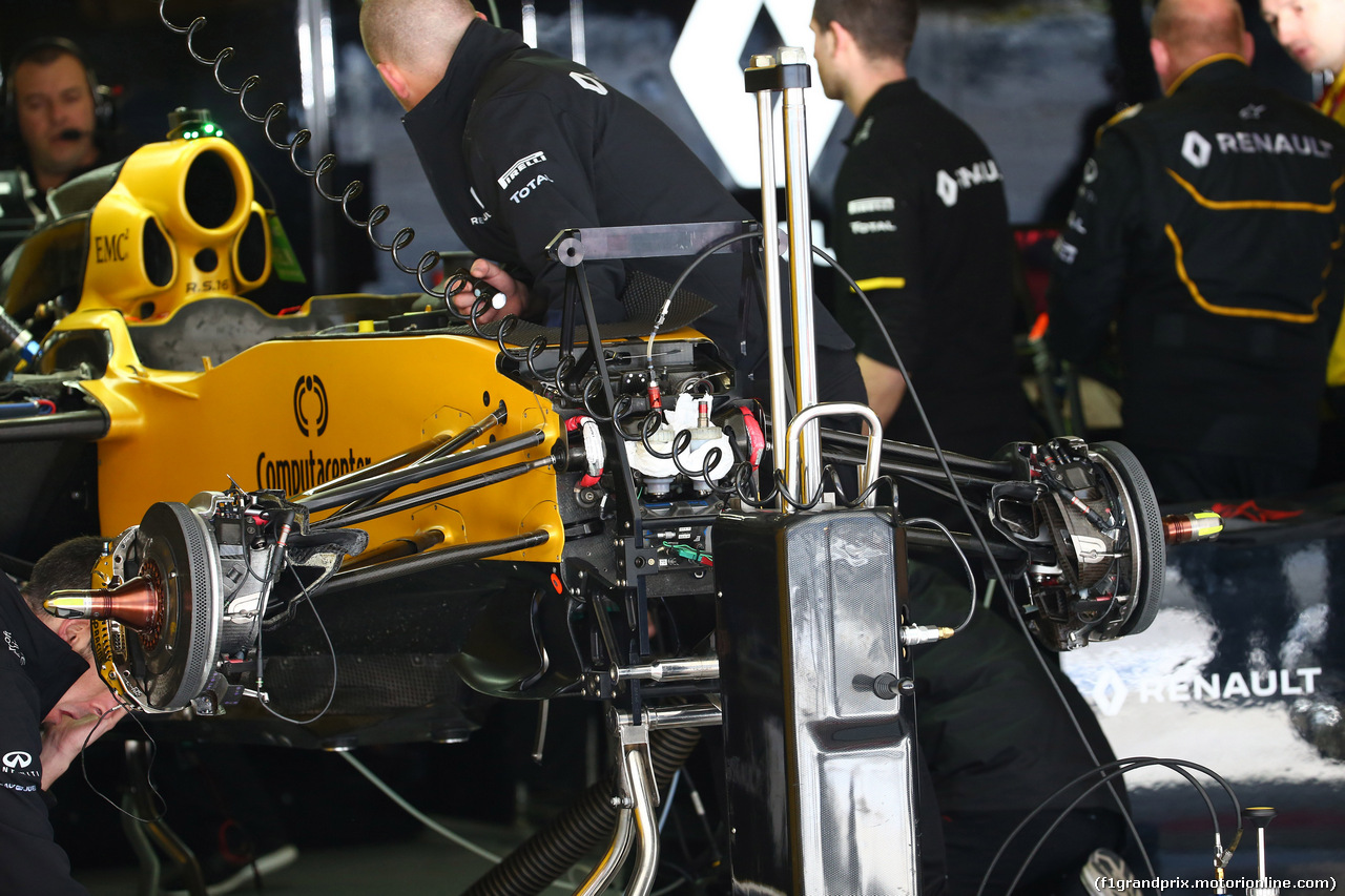 GP RUSSIA, 28.04.2016 - Renault Sport F1 Team RS16, detail