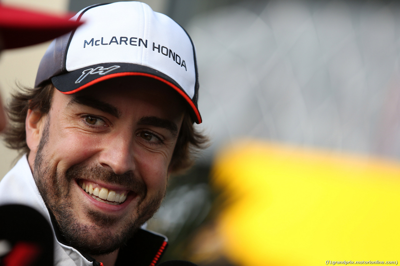 GP RUSSIA, 28.04.2016 - Fernando Alonso (ESP) McLaren Honda MP4-31