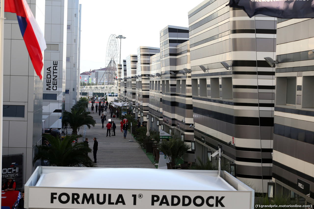 GP RUSSIA, 28.04.2016 - The paddock