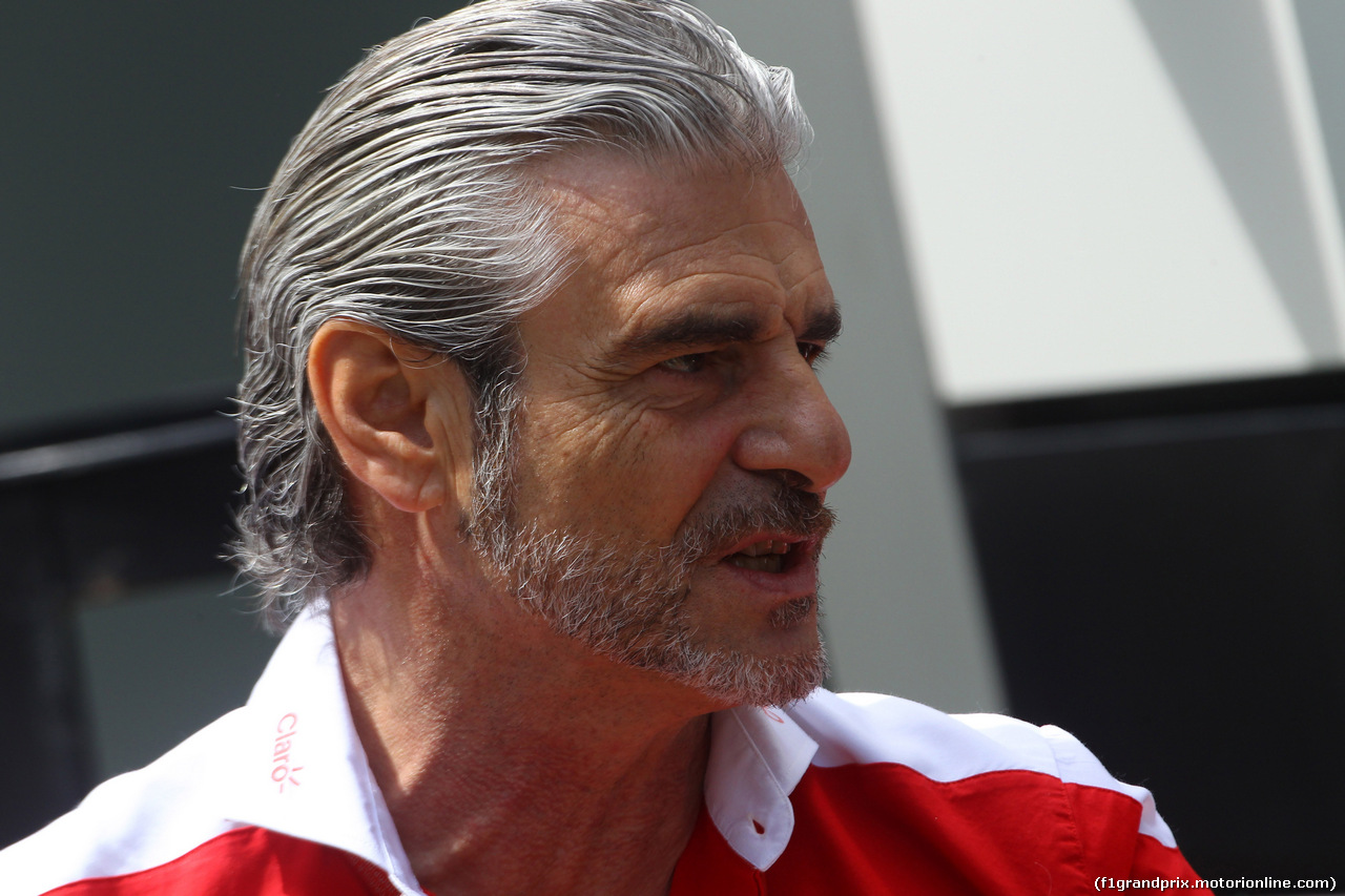 GP RUSSIA, 30.04.2016 - Prove Libere 3, Maurizio Arrivabene (ITA) Ferrari Team Principal