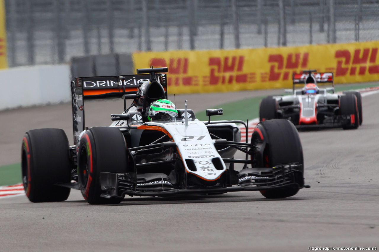 GP RUSSIA, 30.04.2016 - Prove Libere 3, Nico Hulkenberg (GER) Sahara Force India F1 VJM09