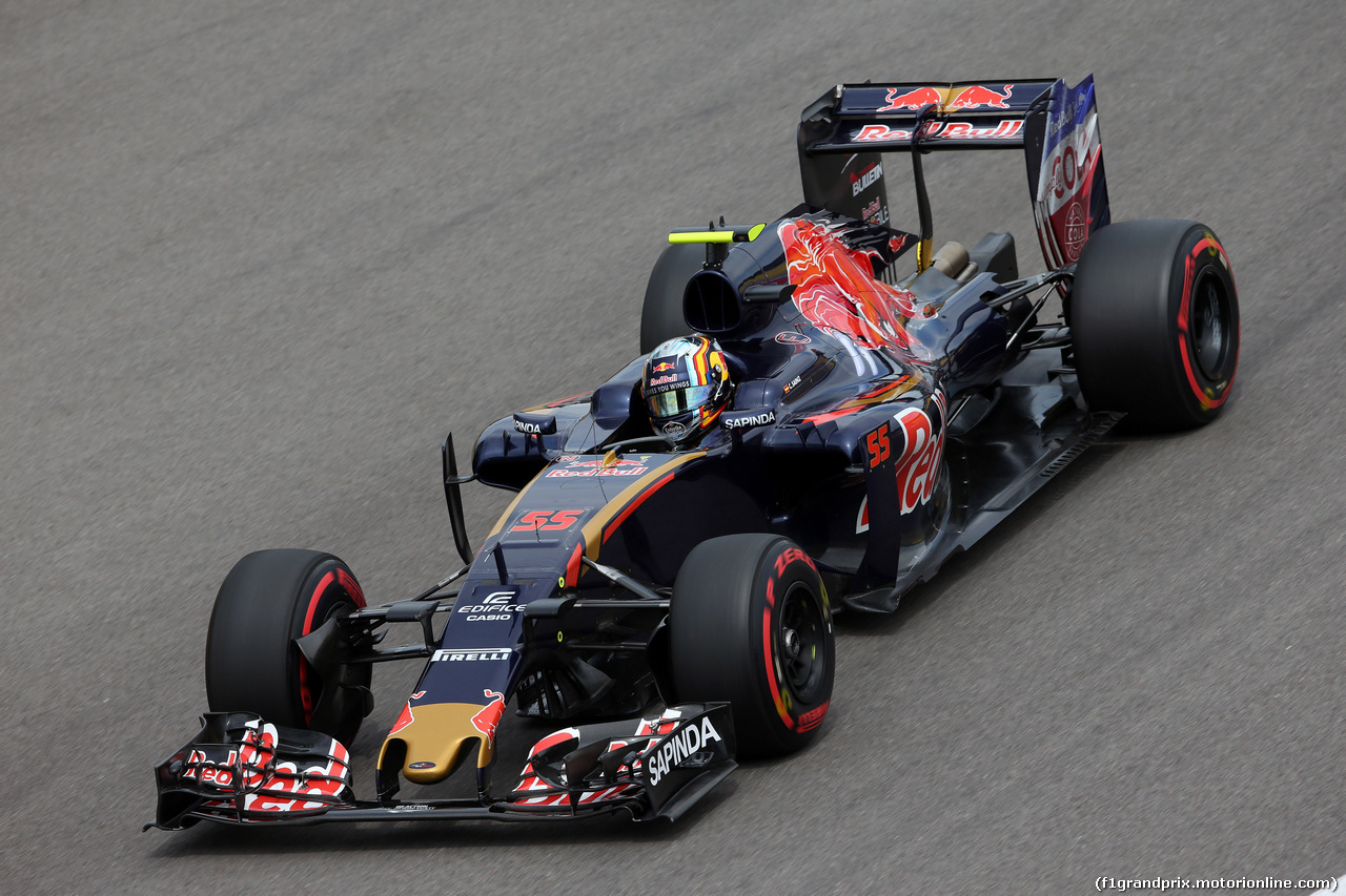 GP RUSSIA, 30.04.2016 - Prove Libere 3, Carlos Sainz Jr (ESP) Scuderia Toro Rosso STR11