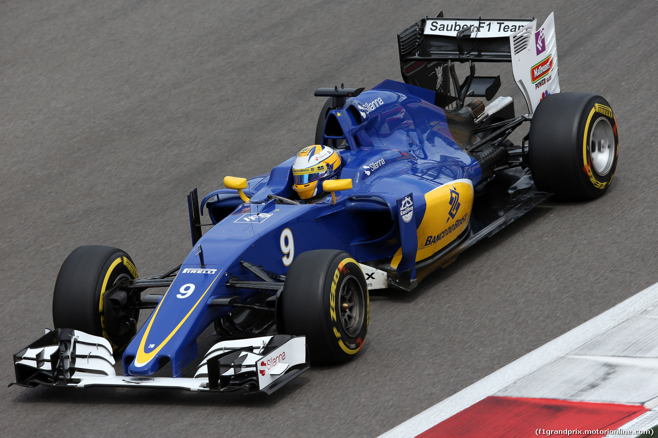 GP RUSSIA, 30.04.2016 - Prove Libere 3, Marcus Ericsson (SUE) Sauber C34